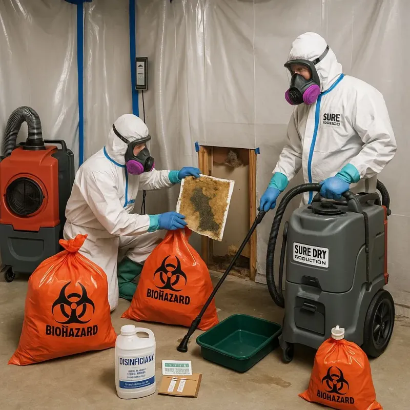 Contaminated Water Handling Protocols process in Nolanville, TX