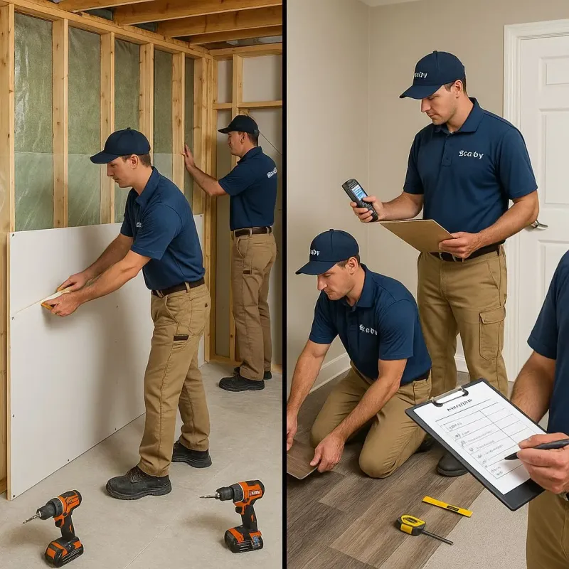 Repairs and Reconstruction process in Nolanville, TX