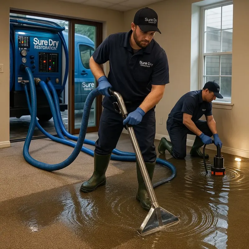 Water Extraction and Removal process in Nolanville, TX